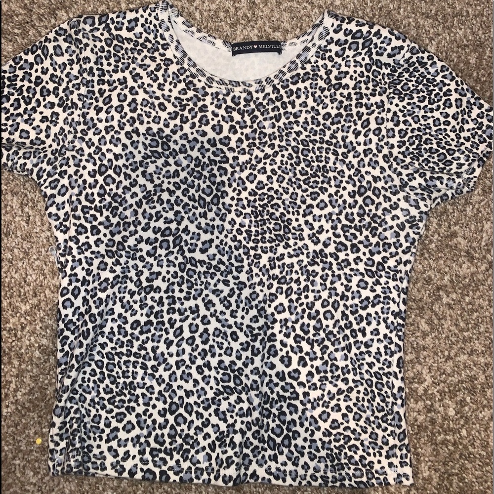 🦋BRANDY MELVILLE CHEETAH TOP🦋
